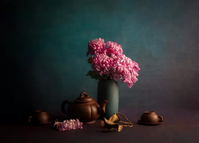Zhong, John-Mei: Chrysanthemums tea菊花茶