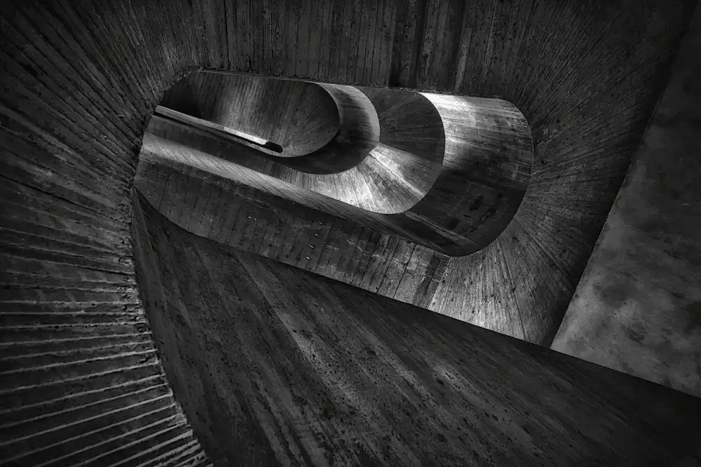 Droste, Holger: Escalera de hormigón