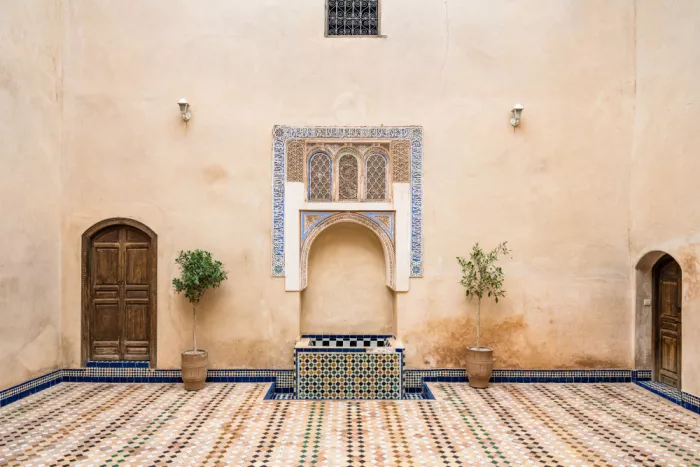Photolovers: Pastellfarbene marokkanische Architektur