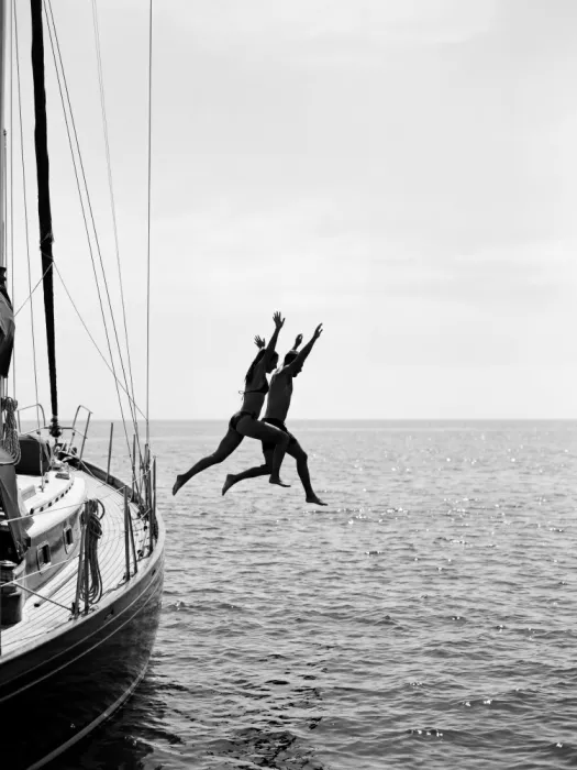 Magnusson, Andreas: Saut depuis un bateau