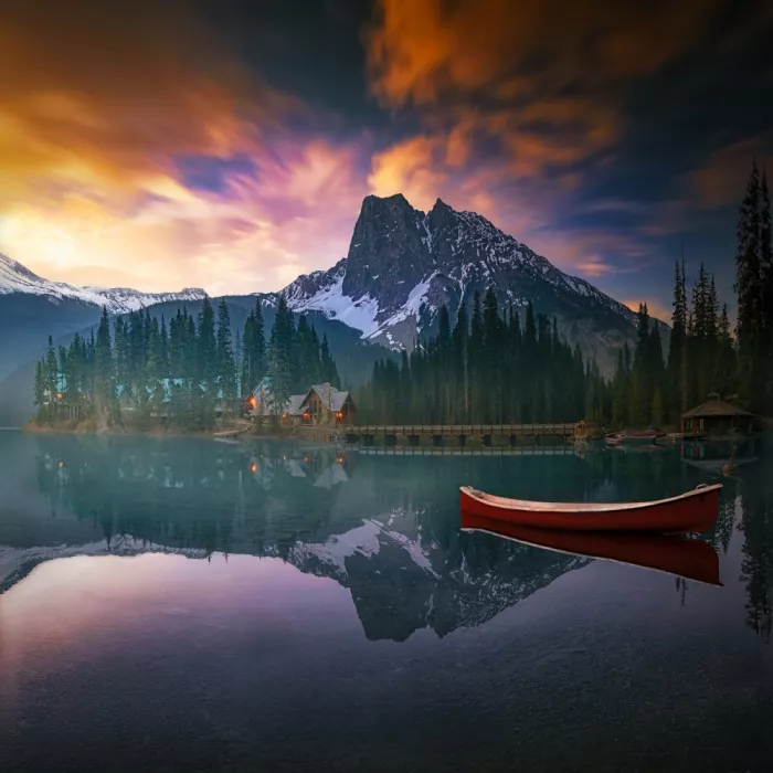 Joanaduenas: Splendid sunset in the lake 2 7R24735P