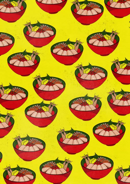 Nicholas: Motif de sushi frais