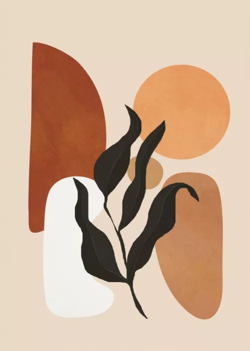 Line, Flow: Formes abstraites minimalistes 2