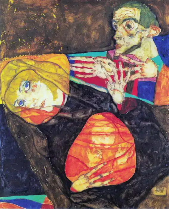 Schiele, Egon: Holy Family