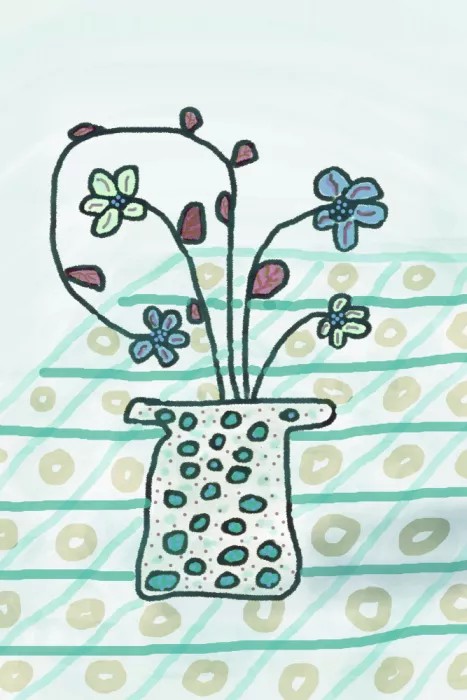 Sillen, Christina: Fiori Felici - Mint&Turquoise