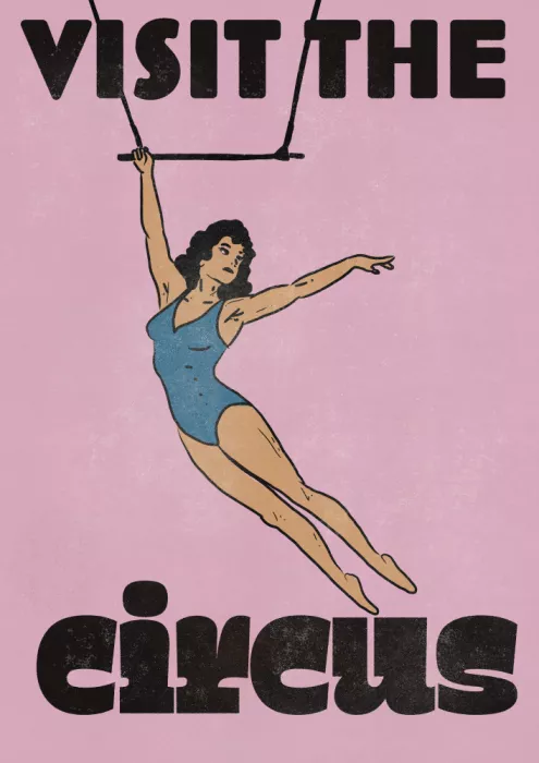 Nicholas: Vintage Visite au Cirque Acrobate