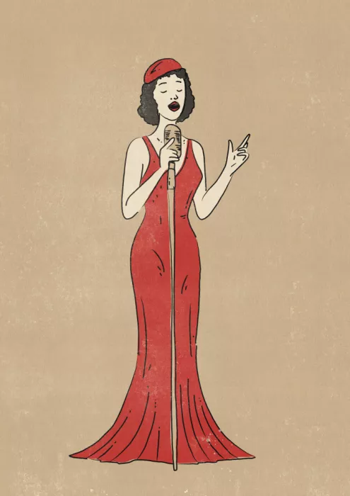 Nicholas: Chanteuse de jazz
