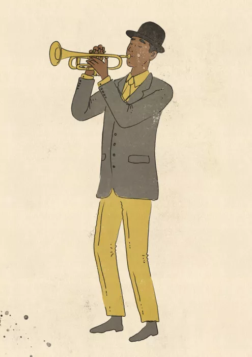 Nicholas: Vintage Jazz Trumpet Player