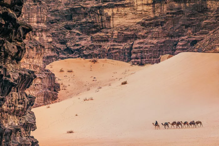 Tagliarino, Marco: Mode de vie de Wadi Rum