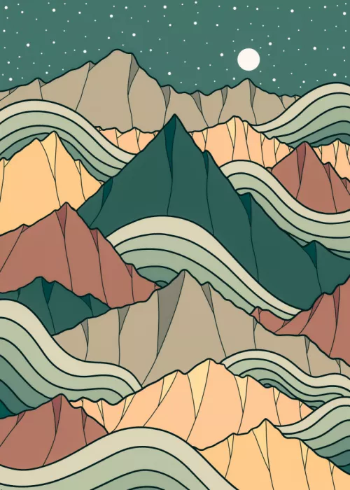 Wade, Stephen: Dark green waves