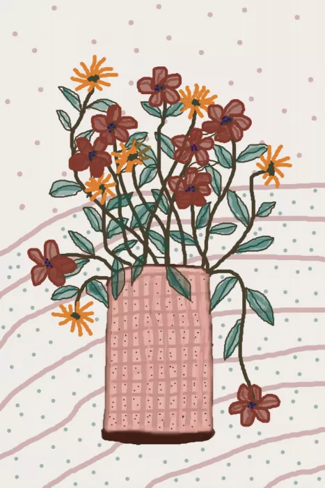 Sillen, Christina: " Dotted Dreams" - Autumn Blush