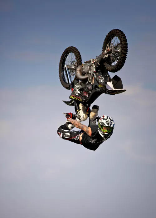 Verdon: Back flip backwards