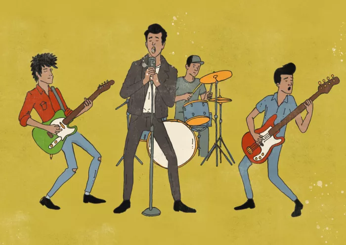 Nicholas: Groupe de Rock and Roll Vintage