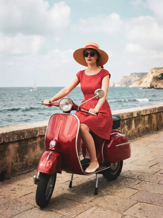 Magnusson, Andreas: The Girl On the Red Scooter