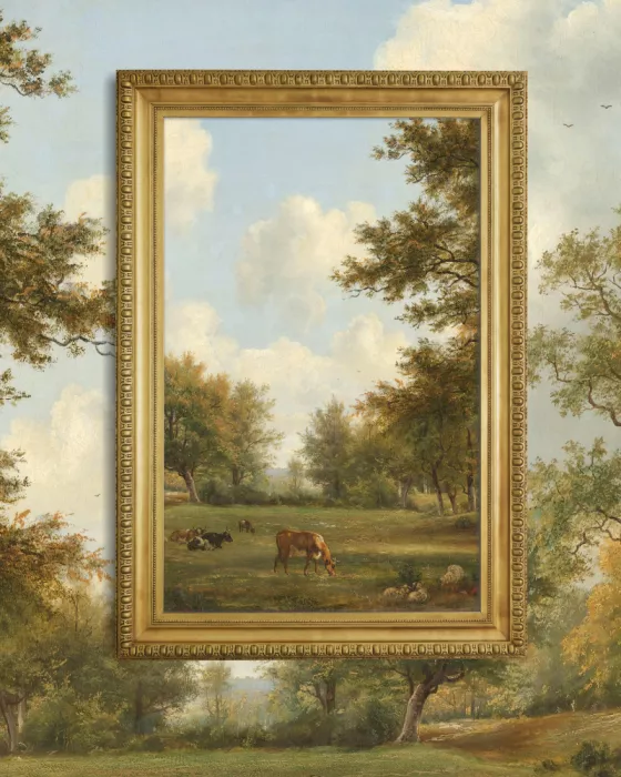 den, van Marja: Twice the Art - Landscape In the Vicinity of Hilversum