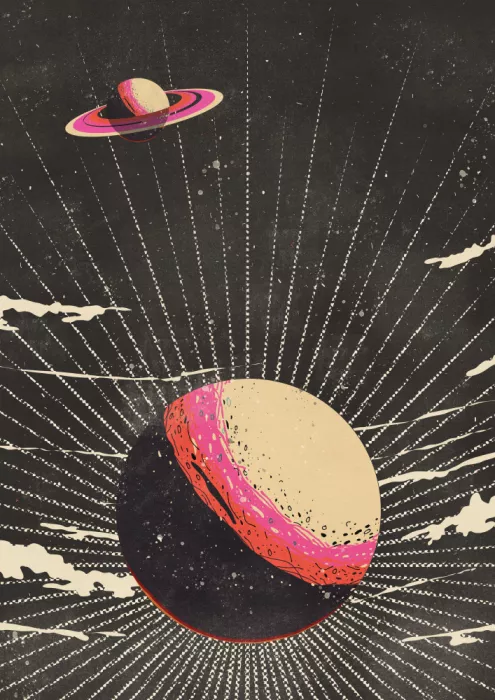 Nicholas: Art spatial vintage