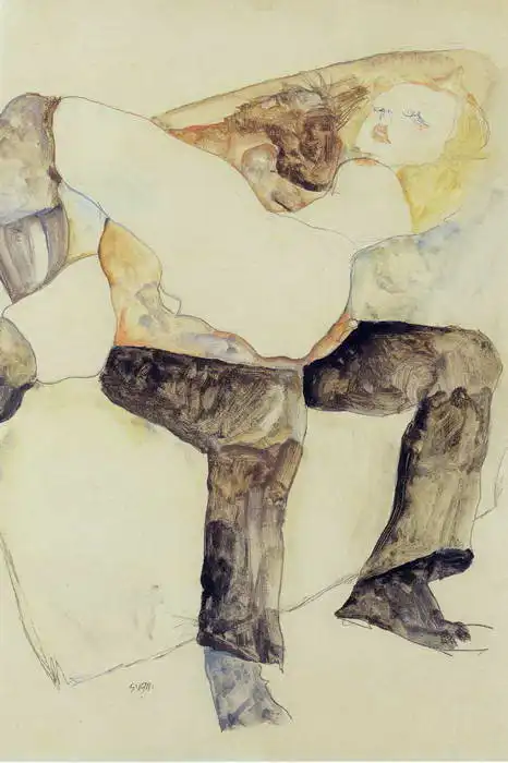 Schiele, Egon: Lovers
