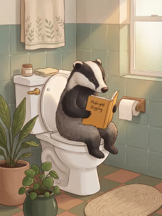 Magnusson, Andreas: Toilet Badger