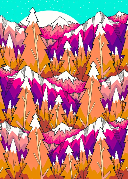 Wade, Stephen: Woodland mountains