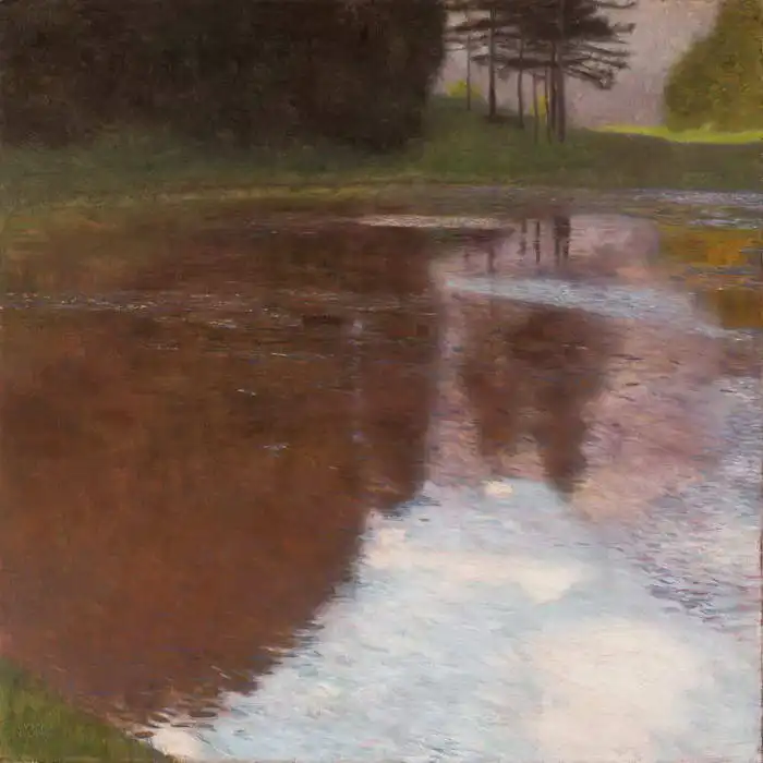 Klimt, Gustav: Quiet lake level (Egelsee at Golling, Salzburg)