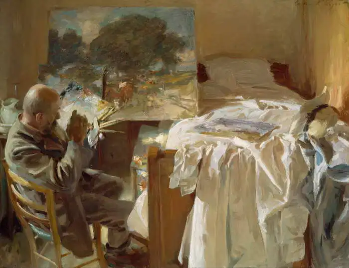 Sargent, John Singer: Artist in studio