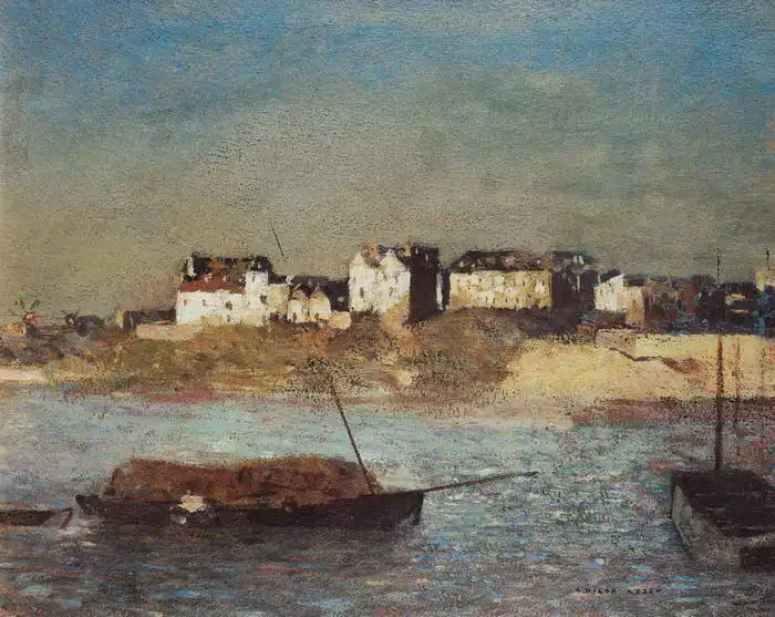 Redon, Odilon: Bretagne - Port