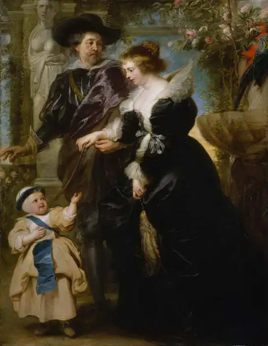 Rubens, Peter Paul: Helen Fourment et son fils Frans