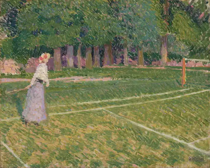 Gore, Spencer Frederick: Tennis at Hertingfordbury