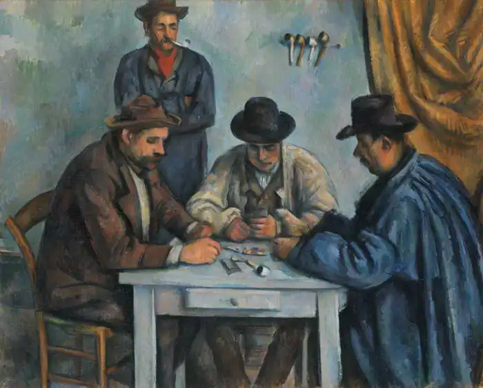 Cézanne, Paul: Jugadores de cartas