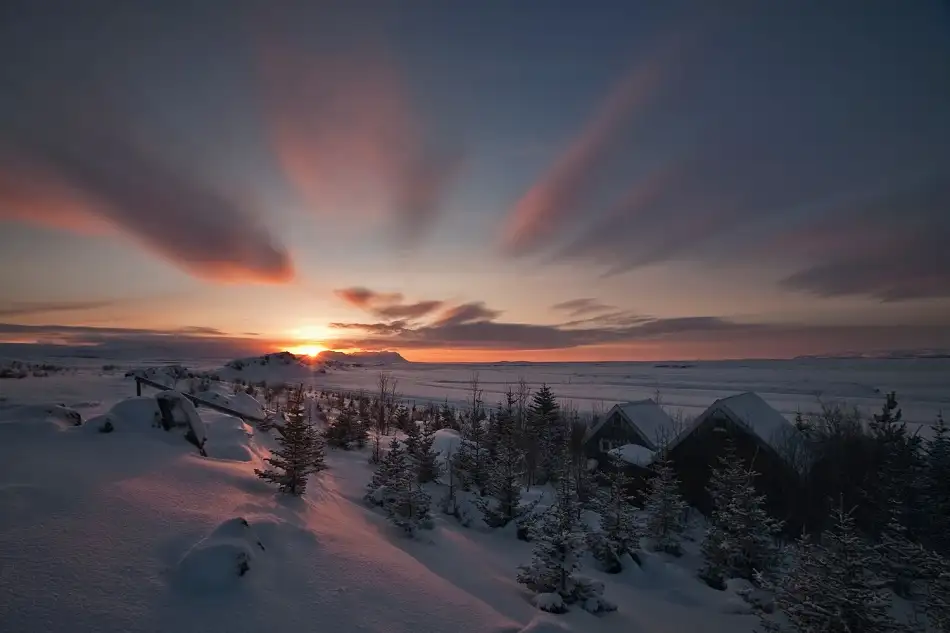 Ingibergsson, Bragi: Winter Sunset