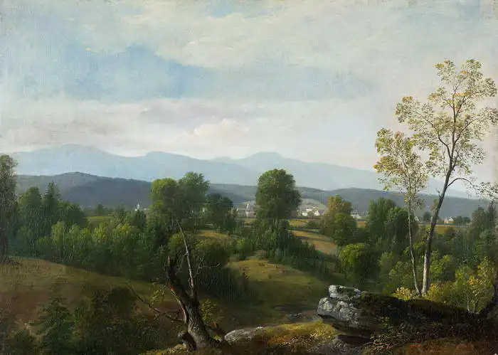Durand, Asher Brown: View of the valley
