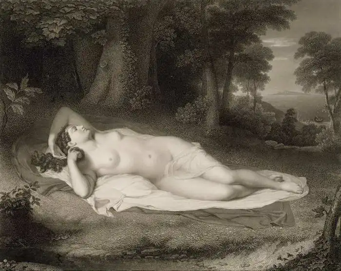 Durand, Asher Brown: Ariadne