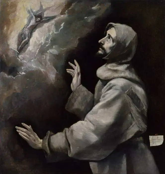 El Greco: St. Francis receives the stigmata