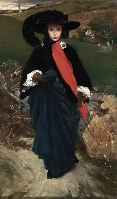 Leighton, Frederick: Portrait of May Sartori