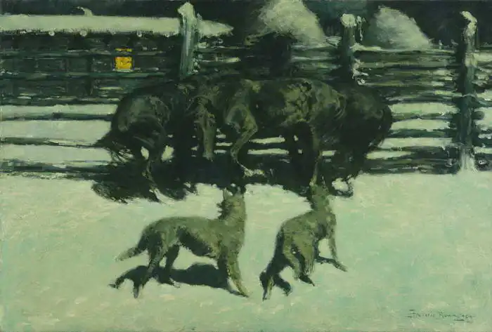 Remington, Frederic S.: Calling for help