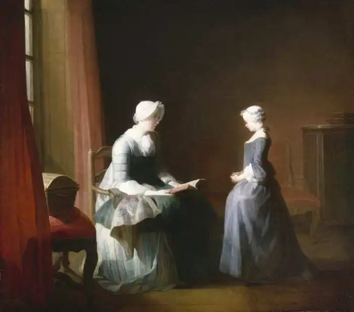 Chardin, Jean-Siméon: Good Education
