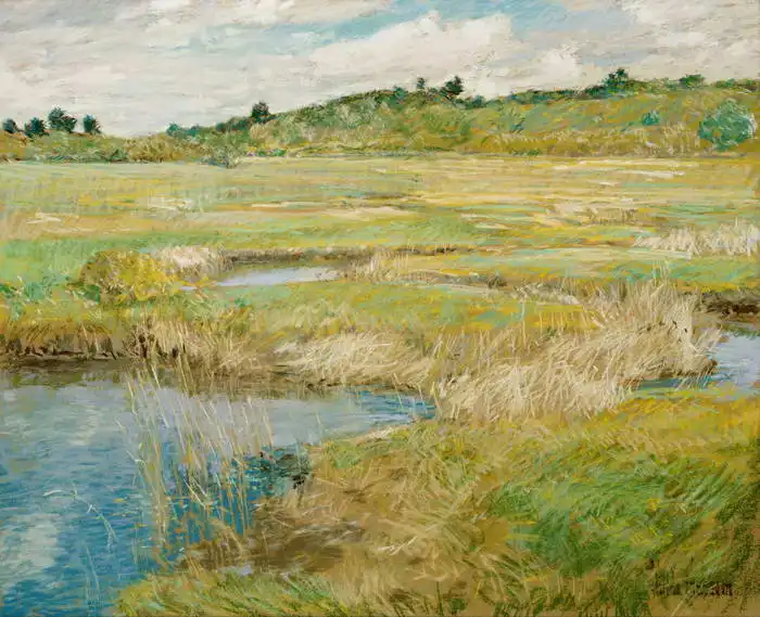 Hassam, Childe: Meadows in Concord