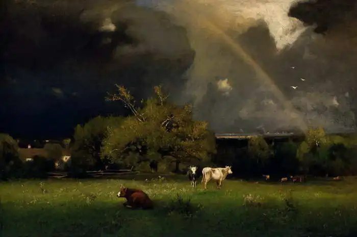 Inness, George: Rainbow