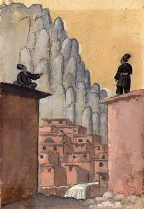 Grosvalds, Jāzeps: Kurds on the roof