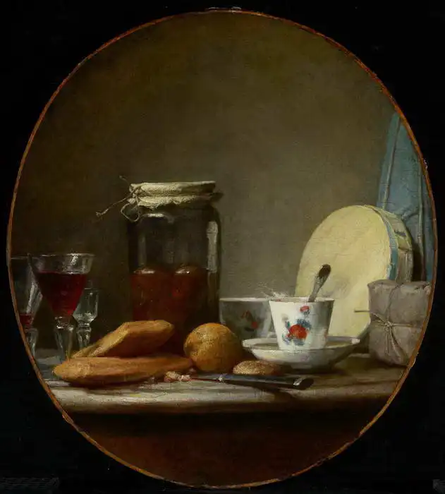 Chardin, Jean-Siméon: Jar of apricot