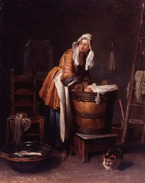 Chardin, Jean-Siméon: Laundress