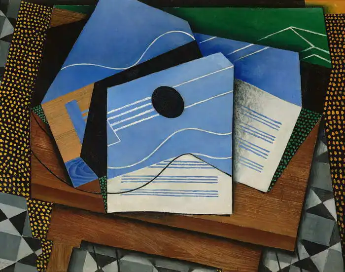 Gris, Juan: Guitar on the table