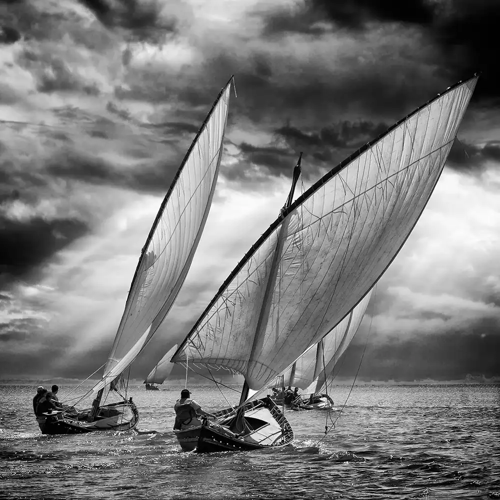 Villalba, Angel: Sailboats and Light