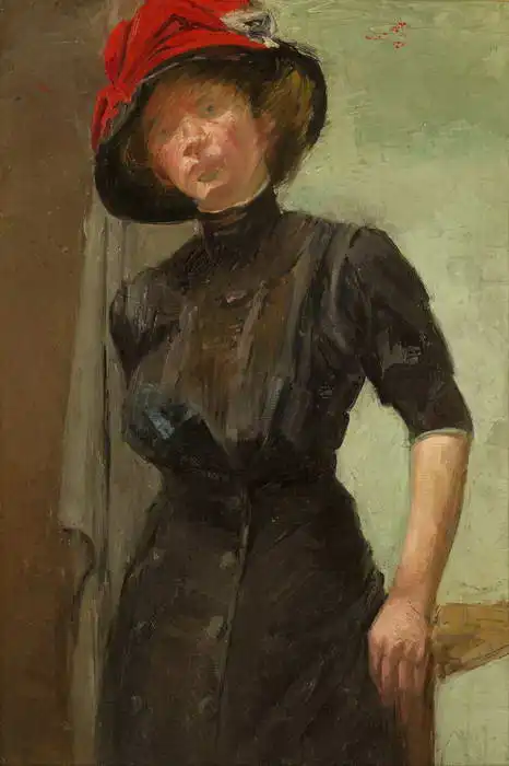 Arndt, Mina: Sombrero rojo