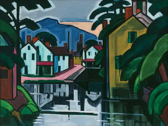 Bluemner, Oscar: Port de l