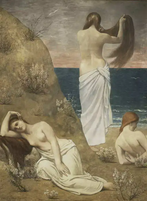 Chavannes, Pierre C. P.: Filles à la mer