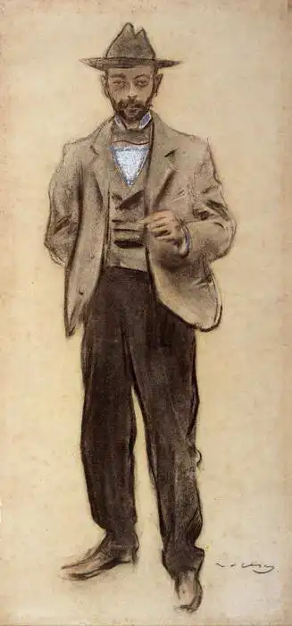 Casas, Ramon: Manolo Hugué