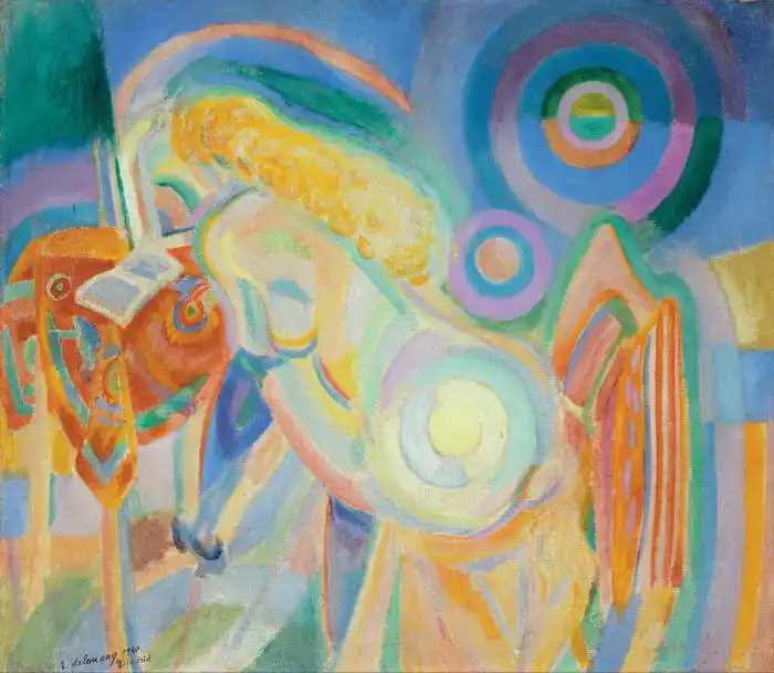 Delaunay, Robert: Woman reading