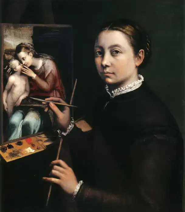 Anguissola, Sofonisba: Self-portrait