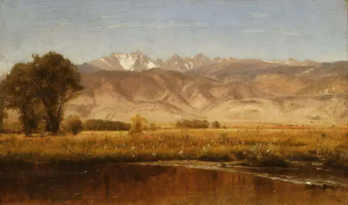 Whittredge, Thomas W.: Colorado foothills